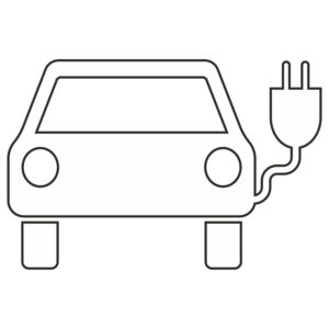 PREMARK® Symbol für E-Auto 1