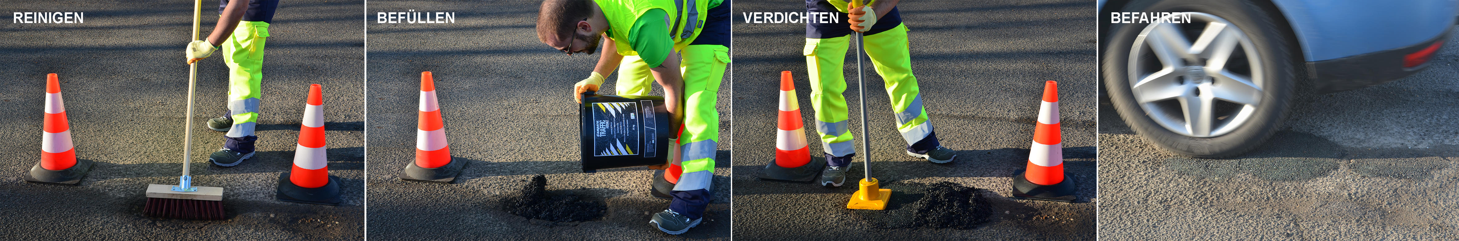 Kaltasphalt Traffic Asphalt  Ampere - Strassenausstatter