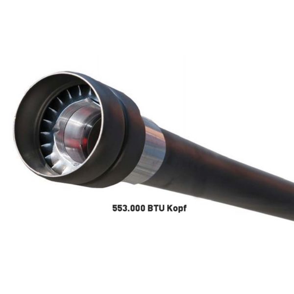 QL2 Pro Heat Gun Gasbrenner | 553.000 BTU-Kopf für effizienteres Aufbrennen und Verschmelzen