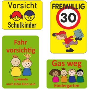 Kinderhinweisschilder