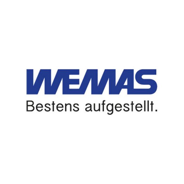 Andrückrolle für Fahrbahnmarkierungsfolie | Herstellerlogo Wemas