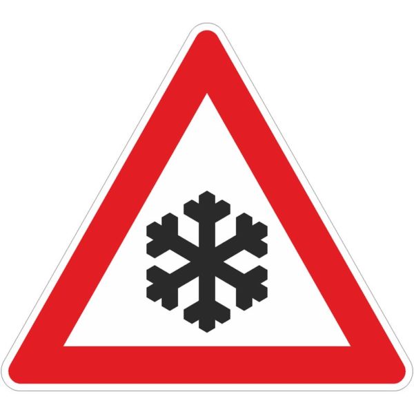 Verkehrszeichen 101-51 Schnee- oder Eisglätte | gemäß StVO