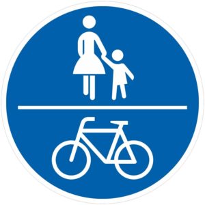 Verkehrszeichen 240 Gemeinsamer Geh- und Radweg | gemäß StVO