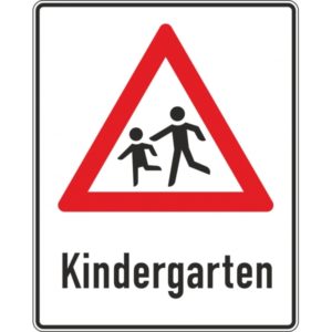 Allgemeines Hinweisschild AH 34 Kindergarten