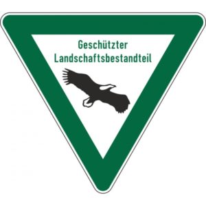 Allgemeines Hinweisschild AH 29 Geschützter Landschaftsbestandteil
