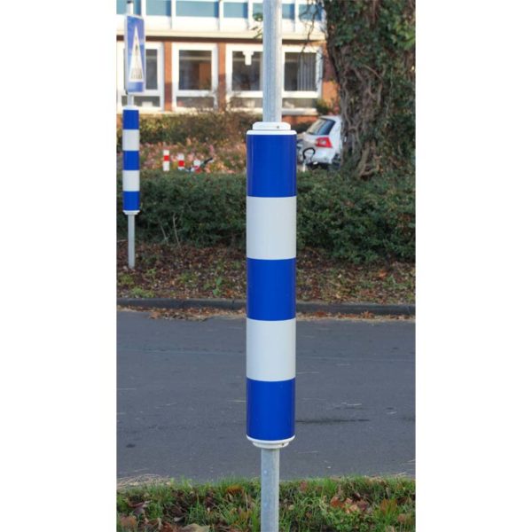 Leitzylinder FGÜ blau-weiß | Beispiel für praktische Anwendung