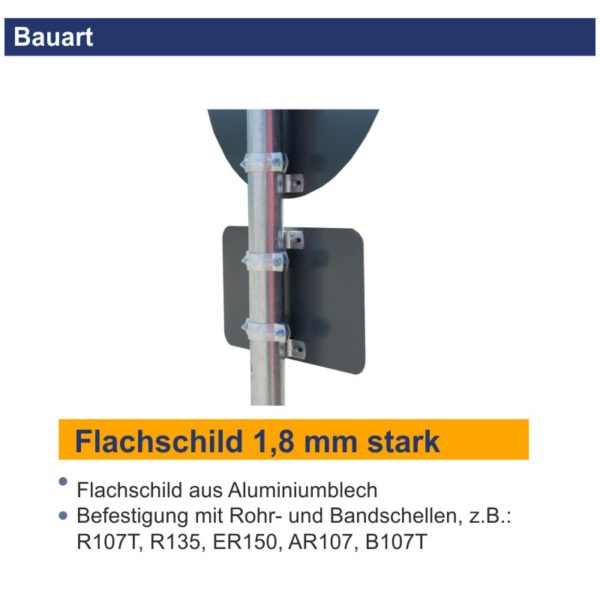 Parkplatzreservierer-Parkplatzschild-Text: Behinderte | Bauarten