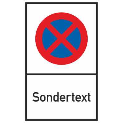 Parkverbotsschild PVL10