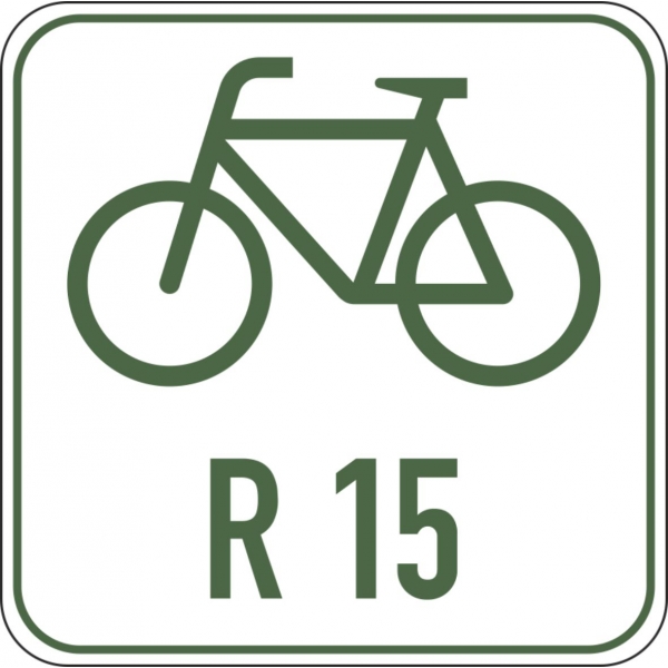 Radwegleitzeichen RWS 2 Fahrrad