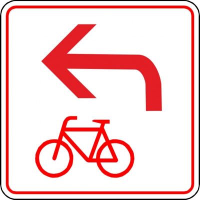 Radwegzeichen RWS 3 NRW Zwischenwegweiser Fahrrad