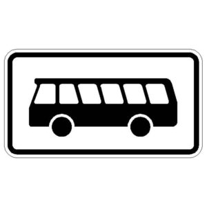 Verkehrszeichen 1010-57 Kraftomnibus | gemäß StVO