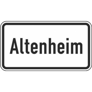 Verkehrszeichen 1012-52 Altenheim | gemäß StVO
