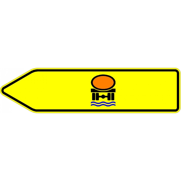Verkehrszeichen 421-12 Pfeilwegweiser | gemäß StVO