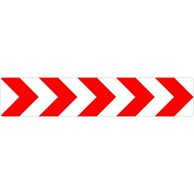 Verkehrszeichen 625-10 Richtungstafel li 50x50 53.6128 