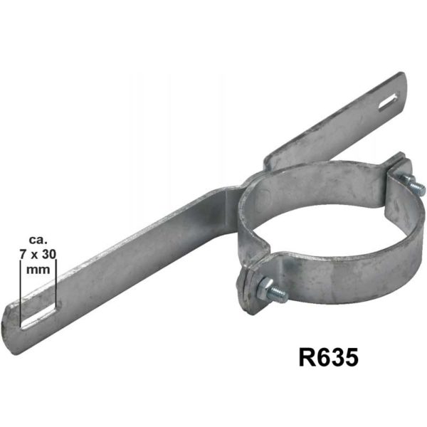 Rohrschellen aus Stahl | Schelle R635, Durchmesesr 108 mm