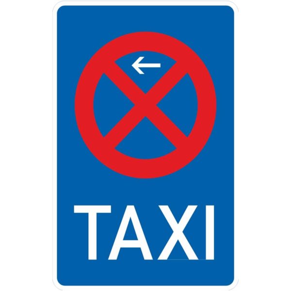 Verkehrszeichen 229-10 Taxenstand Anfang, Aufstellung rechts | gemäß StVO