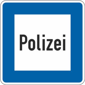 Verkehrszeichen 363 Polizei | gemäß StVO