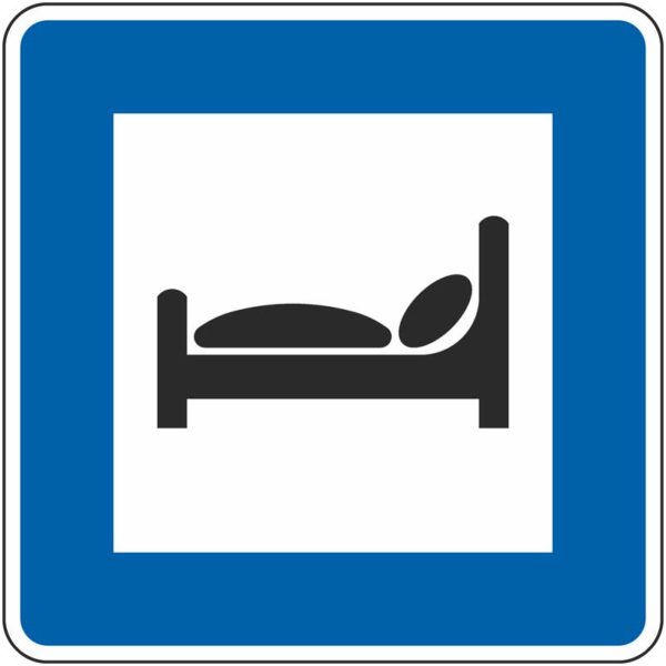 Verkehrszeichen 365-55 Autobahnhotel | gemäß StVO