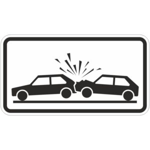 Verkehrszeichen 1006-31 Unfallgefahr | gemäß StVO
