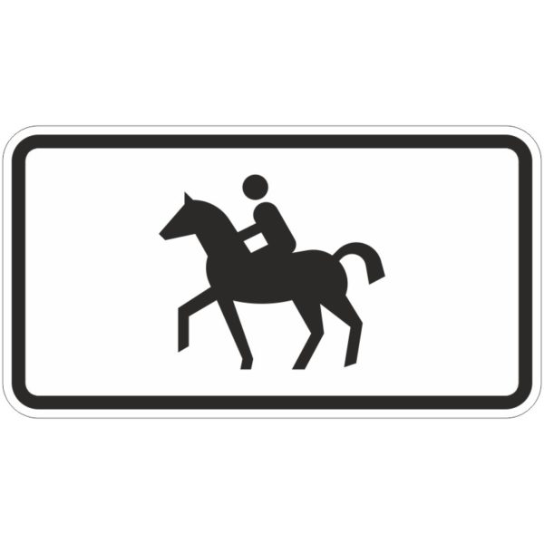 Verkehrszeichen 1010-54 Reiter | gemäß StVO