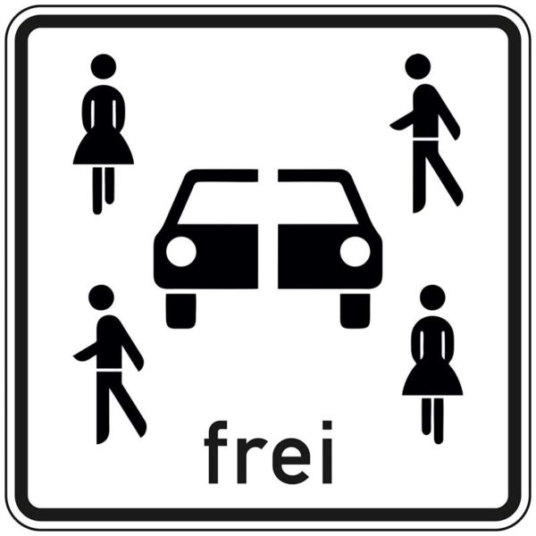 Verkehrszeichen 1024-21 Carsharingfahrzeuge frei | gemäß StVO