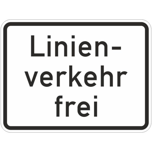 Verkehrszeichen 1026-32 Linienverkehr frei | gemäß StVO