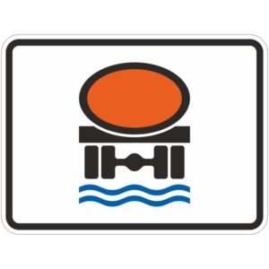 Verkehrszeichen 1052-31 Nur Fahrzeuge mit wassergefährdender Ladung | gemäß StVO