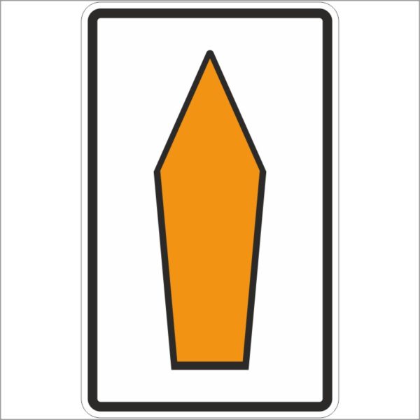 Verkehrszeichen 467.1-30 Umleitungspfeil (Streckenempfehlung) geradeaus | gemäß StVO