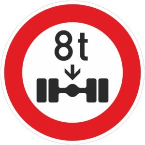 PREMARK® runde Verkehrszeichen mit individueller Angabe | Zeichen 263