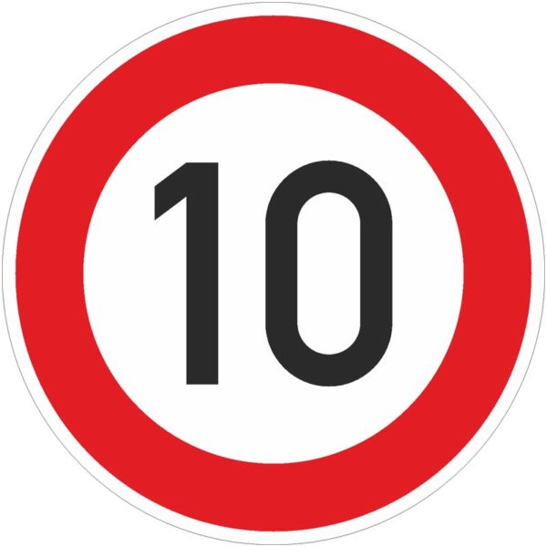 PREMARK® runde Verkehrszeichen | Zeichen 274-10