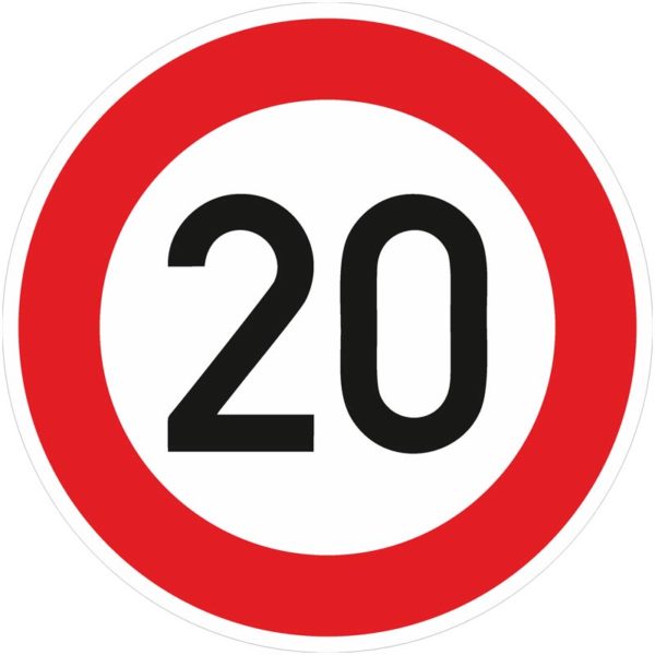 PREMARK® runde Verkehrszeichen | Zeichen 274-20