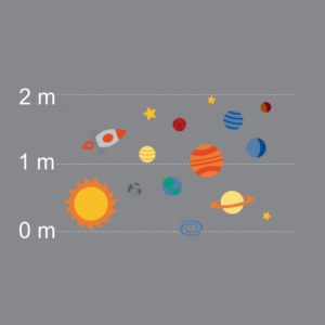 DecoMark® Sonnensystem | Planeten