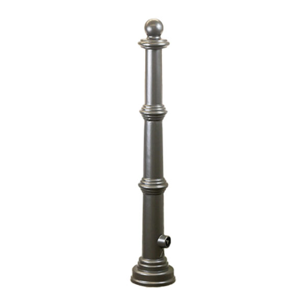 Alu-Stilpoller Serie 495 aus Aluminiumguß mit Stahlrohrkern