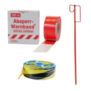 Absperrbänder