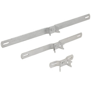 Bandschellen aus Stahl, Lochabstand 70 bis 900 mm