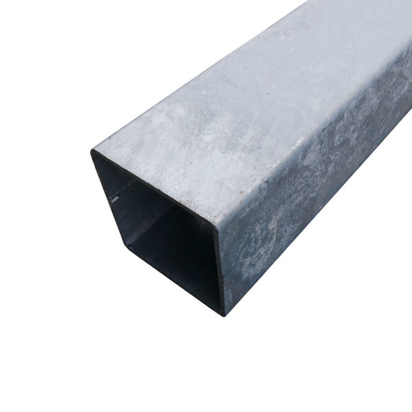 Schaftrohre aus Stahl 60 x 60 mm | Detail Endrohr