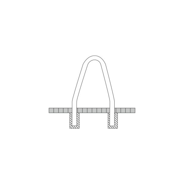 Baumschutzbügel aus Stahlrohr Ø 60 mm