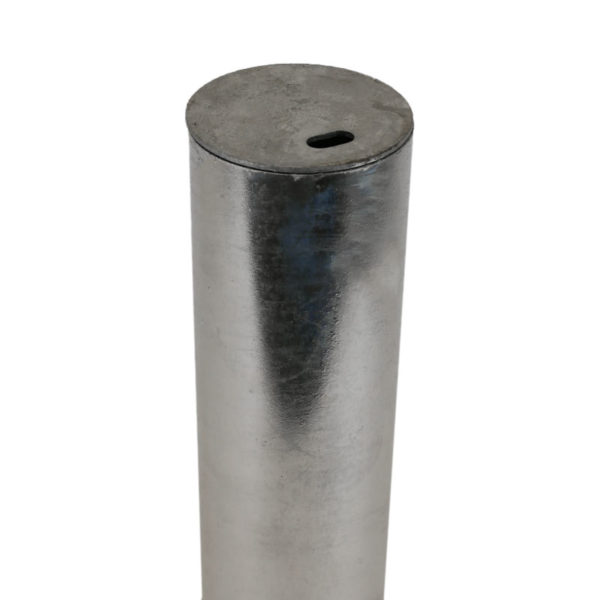 Abdeckkappe für Ø 76 mm ohne Verschluss | eingesetzt in Bodenhülse