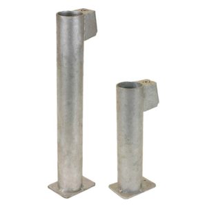Bodenhülse mit Klemmkeil | Ø 48, 60, 76 und 90 mm
