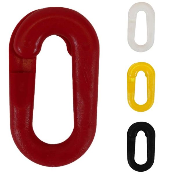 Verbindungsglied aus Kunststoff 8 mm | erhältlich in rot, weiß, gelb und schwarz