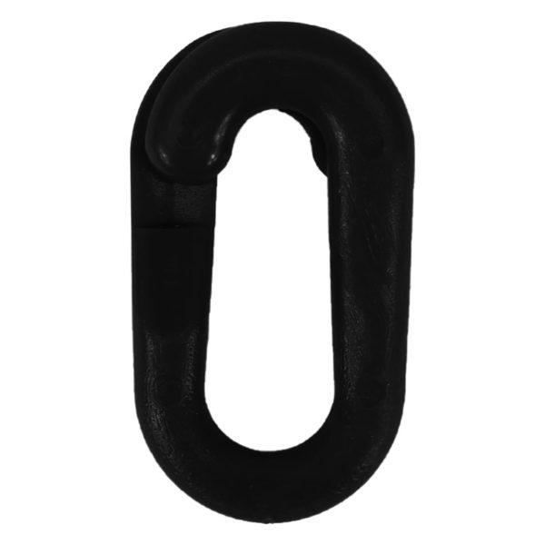 Verbindungsglied aus Kunststoff 8 mm | schwarz