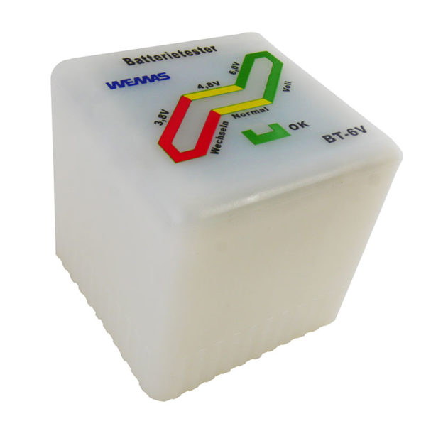 Batterietester BT-6V | für Blockbatterien IEC4R25