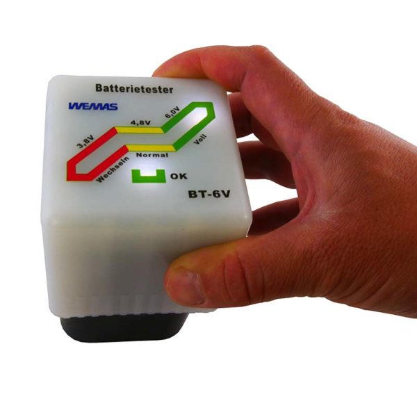 Batterietester BT-6V | Testvorgang