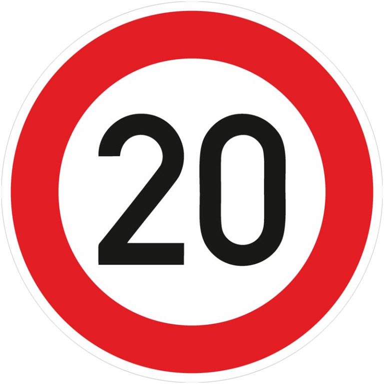 Verkehrszeichen 274 20 Zul ssige H chstgeschwindigkeit 20 Km h verkehrszeichen-274-20-zul-ssige-h-chstgeschwindigkeit-20-km-h