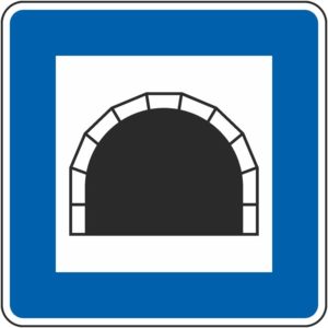Verkehrszeichen 327 Tunnel | gemäß StVO