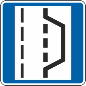 Verkehrszeichen 328 Nothalte- und Pannenbucht | gemäß StVO