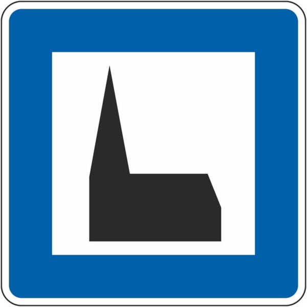 Verkehrszeichen 365-59 Autobahnkapelle | gemäß StVO