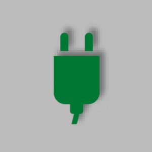PREMARK® Stecker-Symbol grün