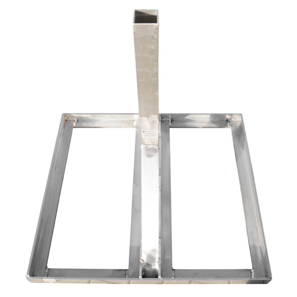 TL-Schilderständer Gr.4 Aluminium | Seitenansicht 2