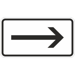 Verkehrszeichen 1000-20 Richtung, rechtsweisend | gemäß StVO